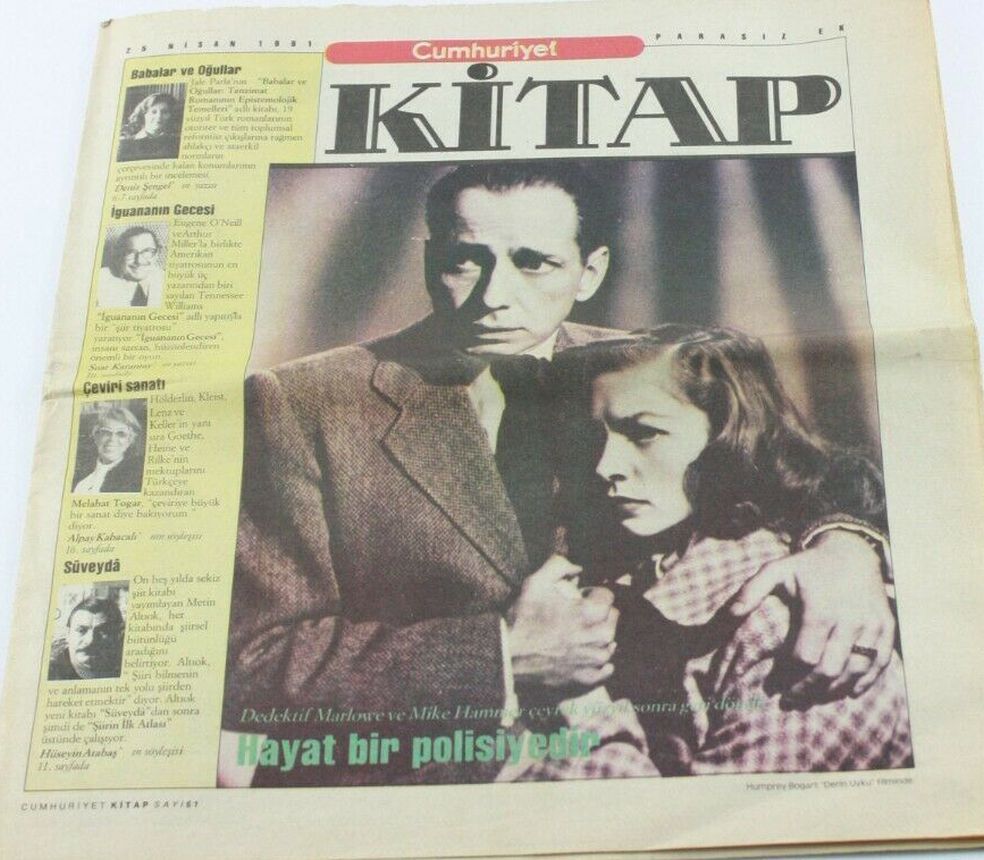 KITAP magazine side cover Issue 61 25 April 1981