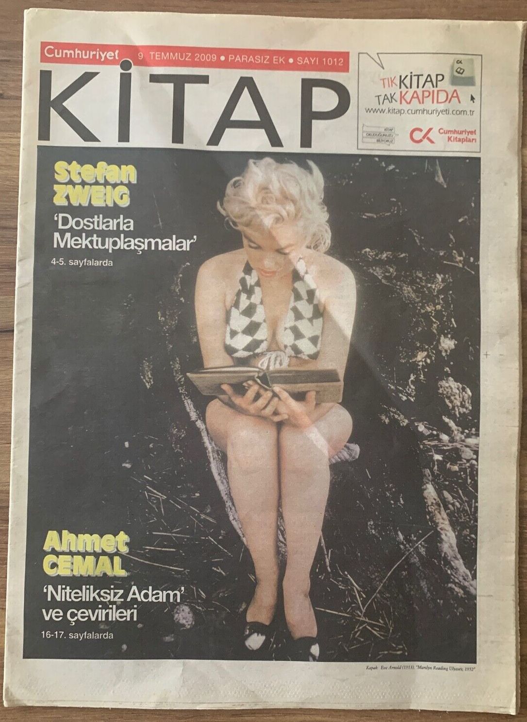 KITAP magazine side cover Issue 1012 9 July 2009