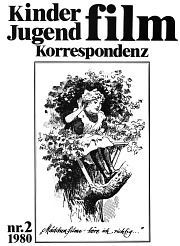 KINDER JUGEND FILM KORRESPONDENZ magazine side cover Issue 2  1980