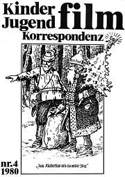 KINDER JUGEND FILM KORRESPONDENZ magazine side cover Issue 4  1980