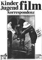 KINDER JUGEND FILM KORRESPONDENZ magazine side cover Issue 6  1981