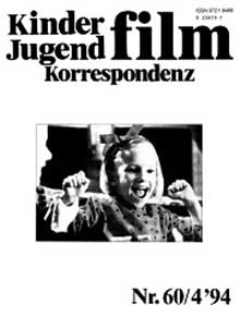 KINDER JUGEND FILM KORRESPONDENZ magazine side cover Issue 60 April 1994
