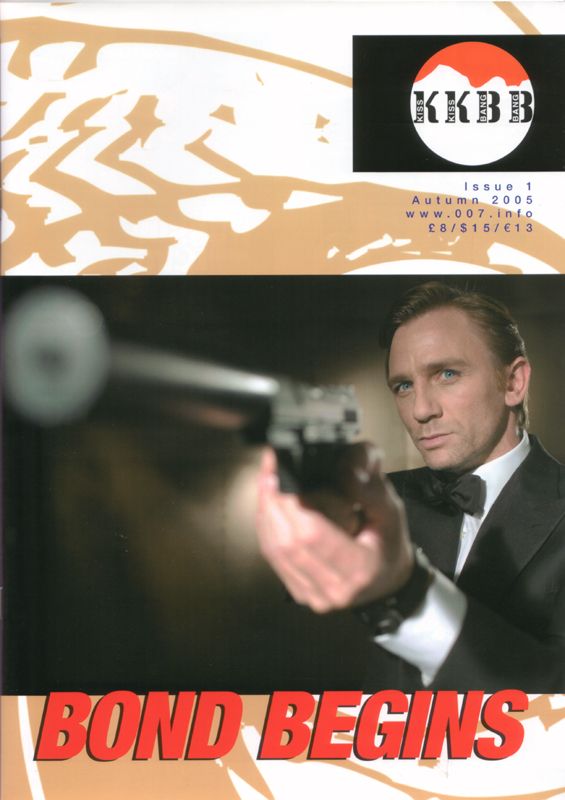 KISS KISS BANG BANG magazine side cover Issue 1 October 2005