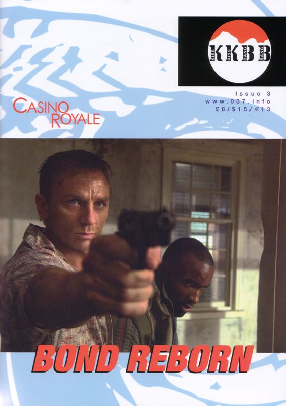 KISS KISS BANG BANG magazine side cover Issue 3 March 2007