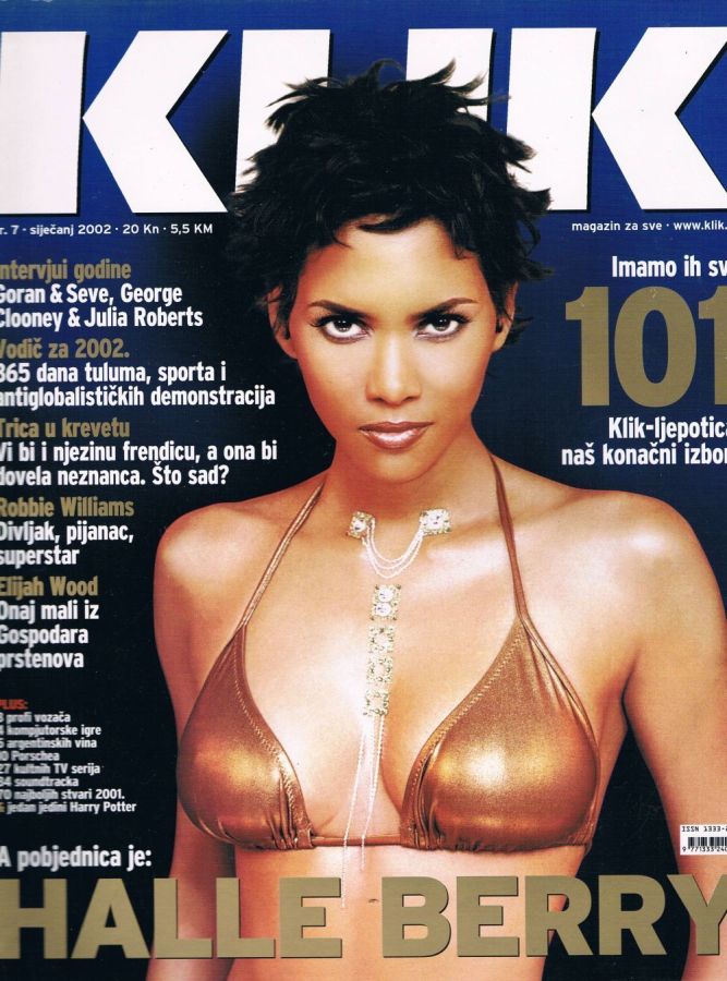 KLIK magazine side cover Issue 7  January 2002
