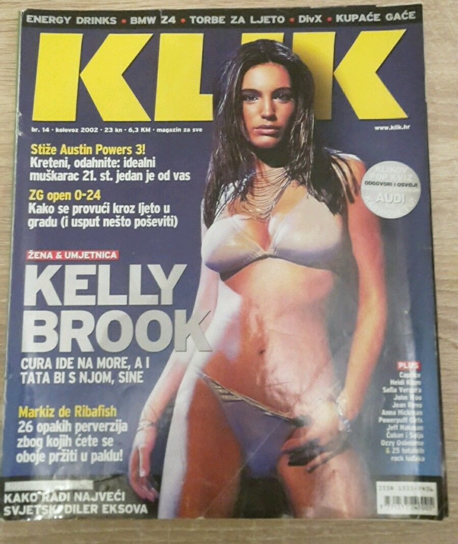 KLIK magazine side cover Issue 14  August 2002