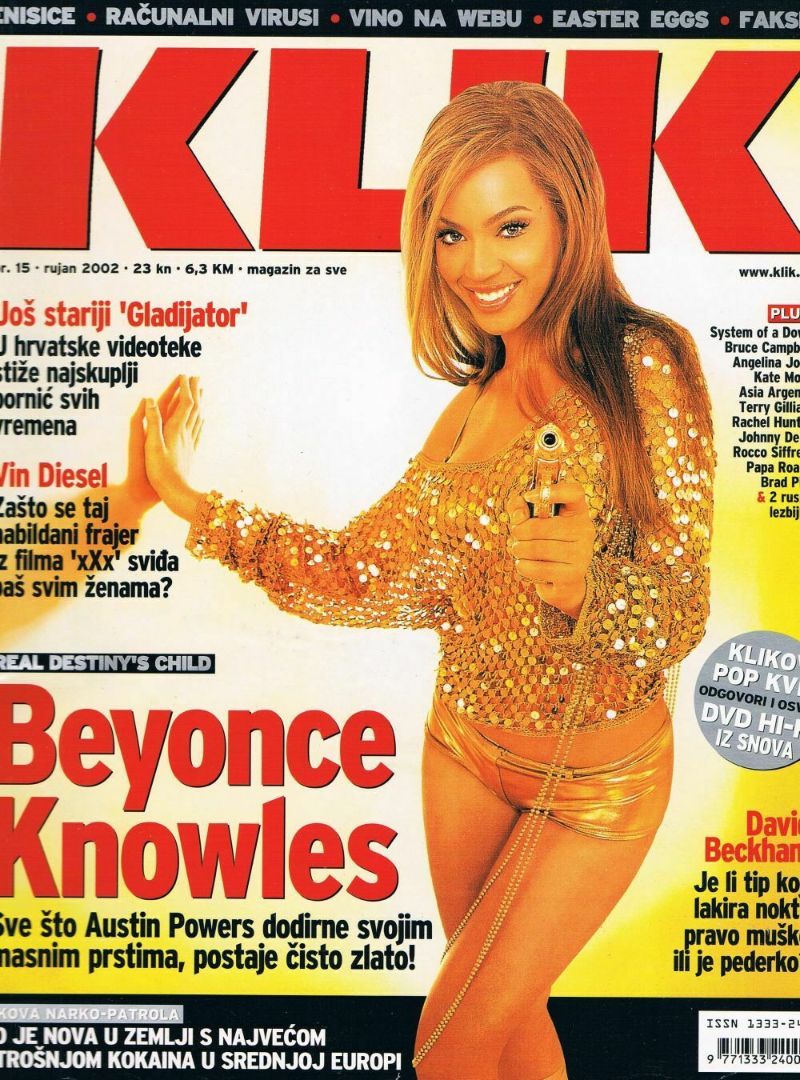 KLIK magazine side cover Issue 15  September 2002