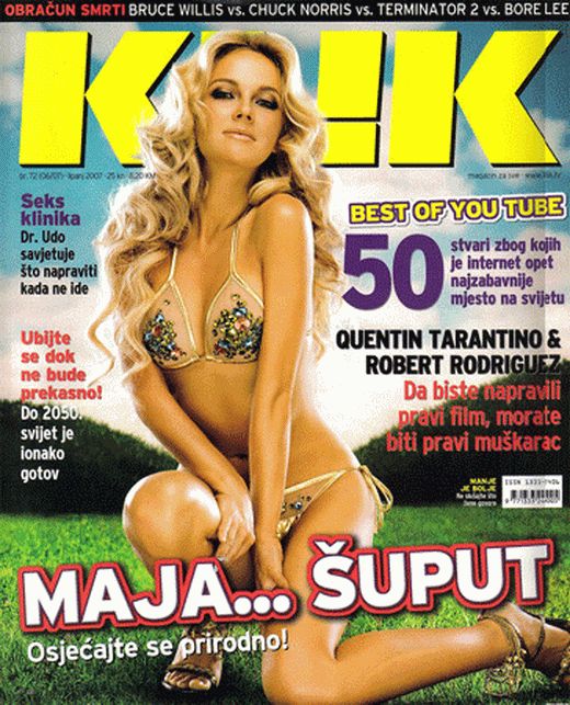 KLIK magazine side cover Issue 72  June 2007