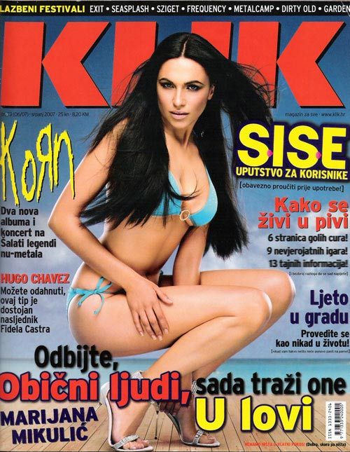 KLIK magazine side cover Issue 73  July 2007