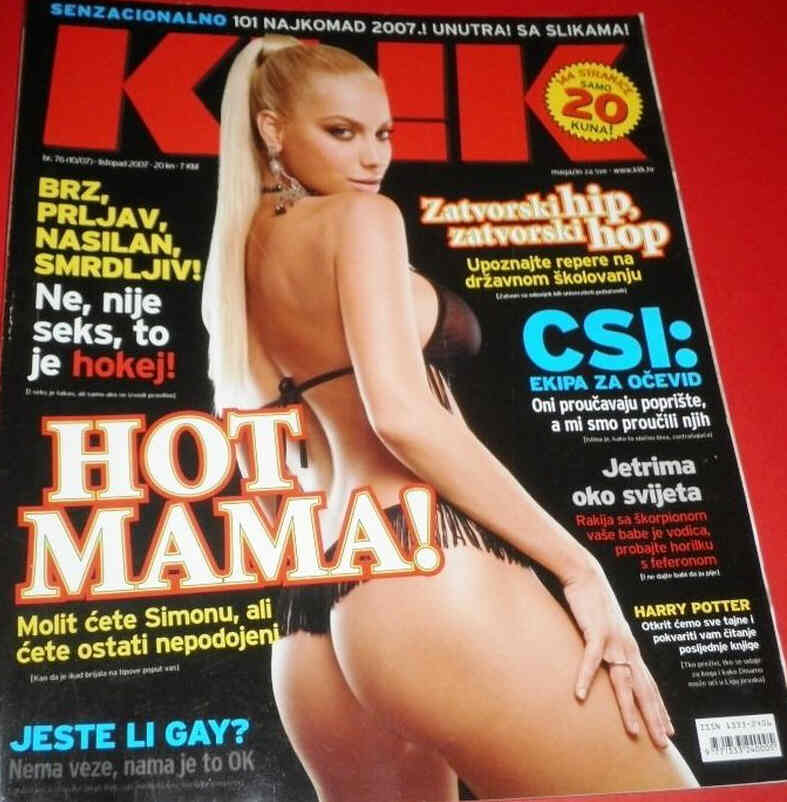 KLIK magazine side cover Issue 76  October 2007