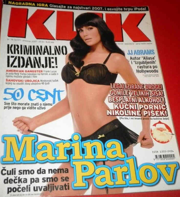 KLIK magazine side cover Issue 78  December 2007