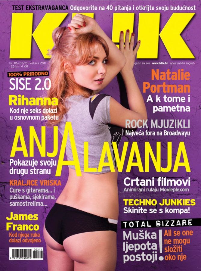 KLIK magazine side cover Issue 116  February 2011