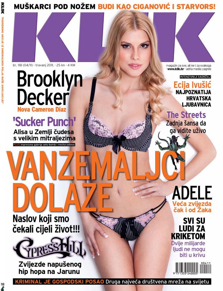 KLIK magazine side cover Issue 118  April 2011