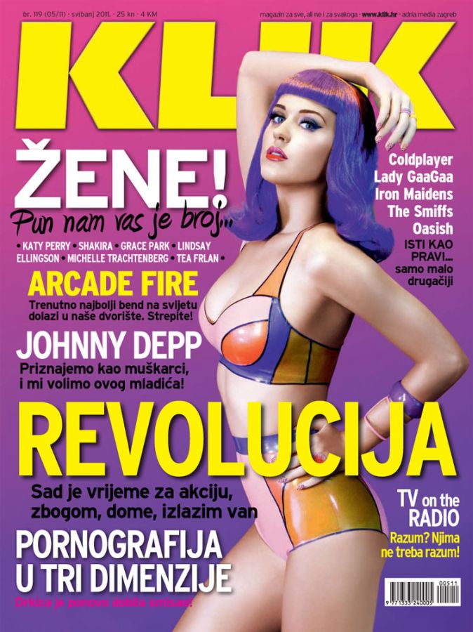 KLIK magazine side cover Issue 119  May 2011