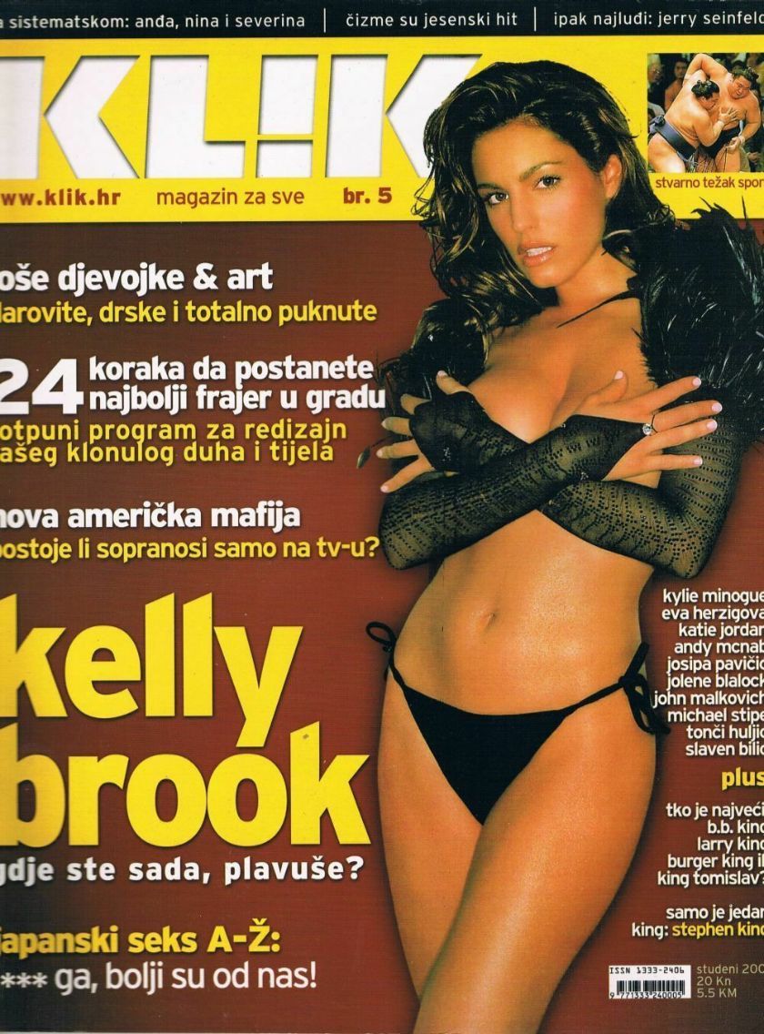 KLIK magazine side cover Issue 5  November 2001