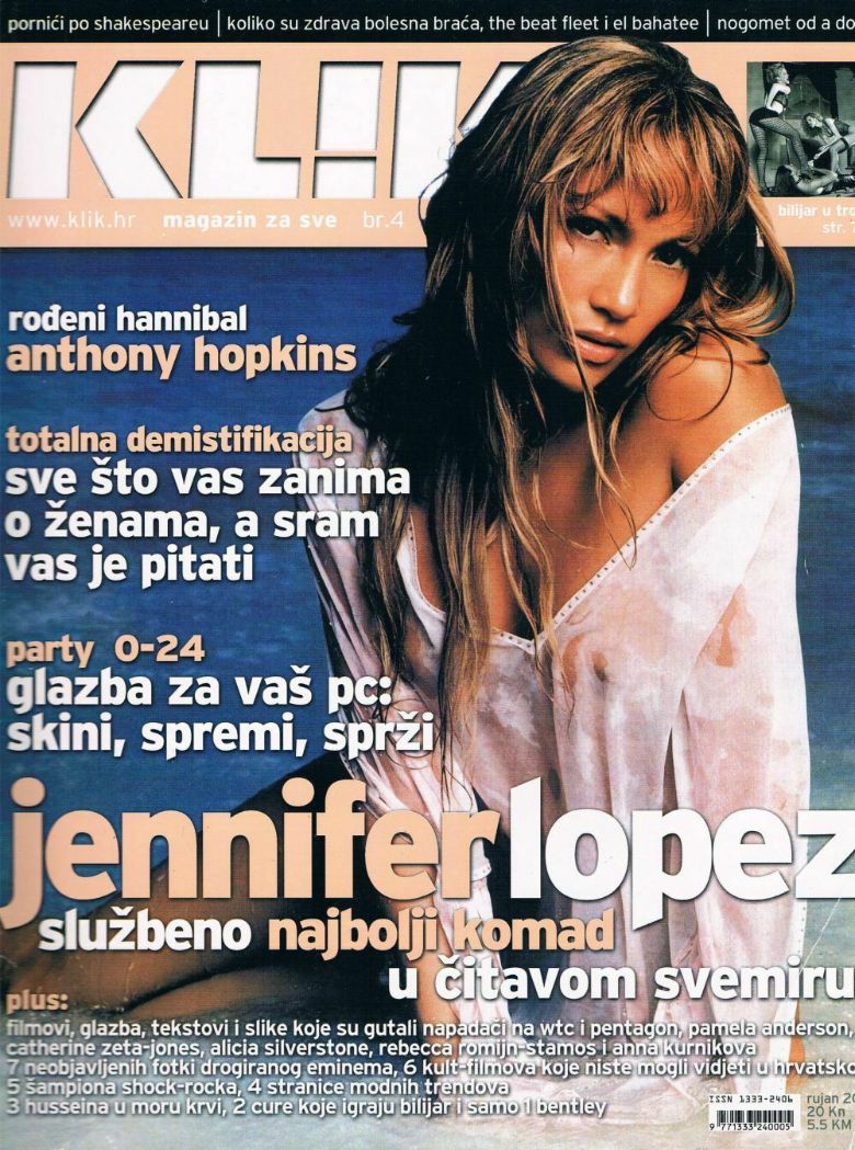 KLIK magazine side cover Issue 4   2001