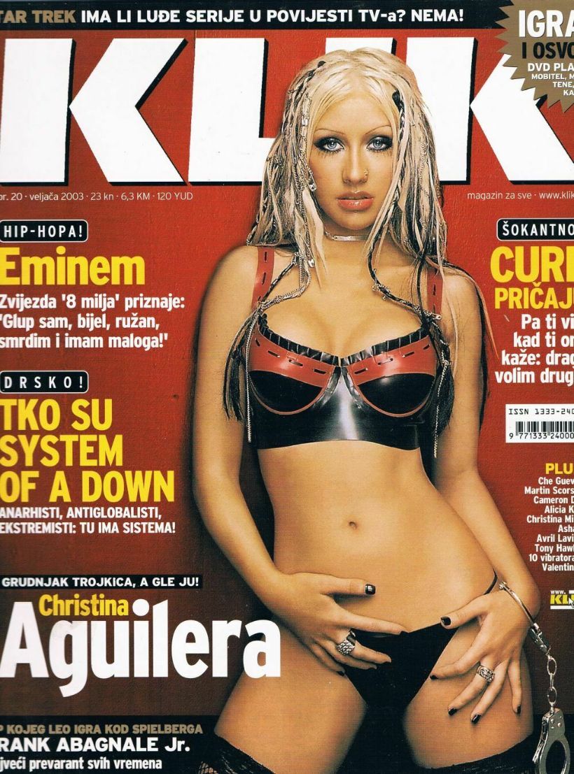 KLIK magazine side cover Issue 20   2003