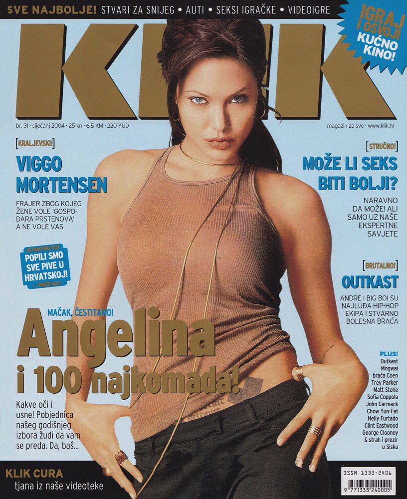KLIK magazine side cover Issue 31  January 2004