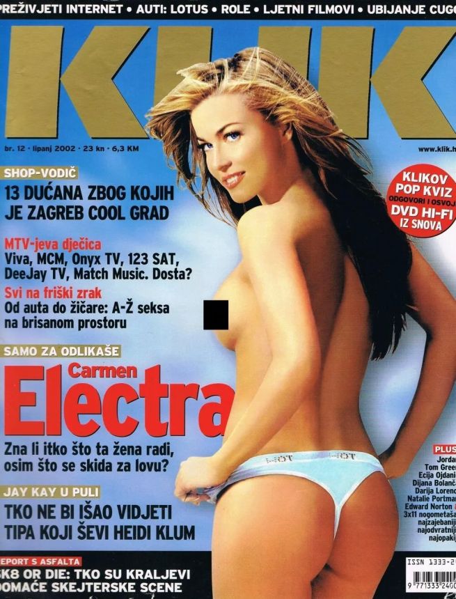 KLIK magazine side cover Issue 12  June 2002