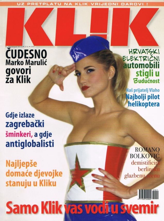 KLIK magazine side cover Issue 124  October 2011
