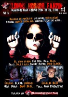 KLOWNS HORROR FANZINE magazine side cover Issue 1 May 2013