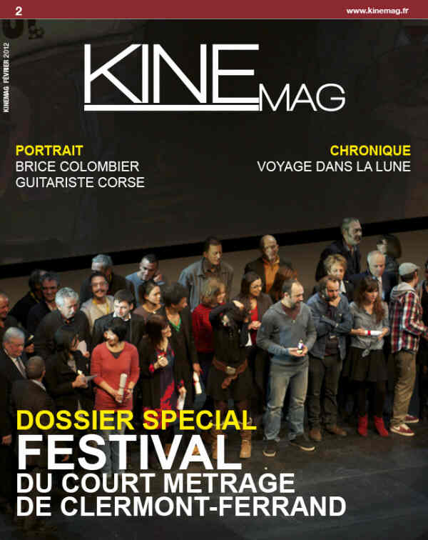 KINE MAG magazine side cover Issue 2 February 2012