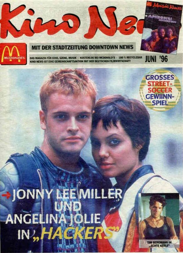 KINO NEWS magazine side cover  June 1996