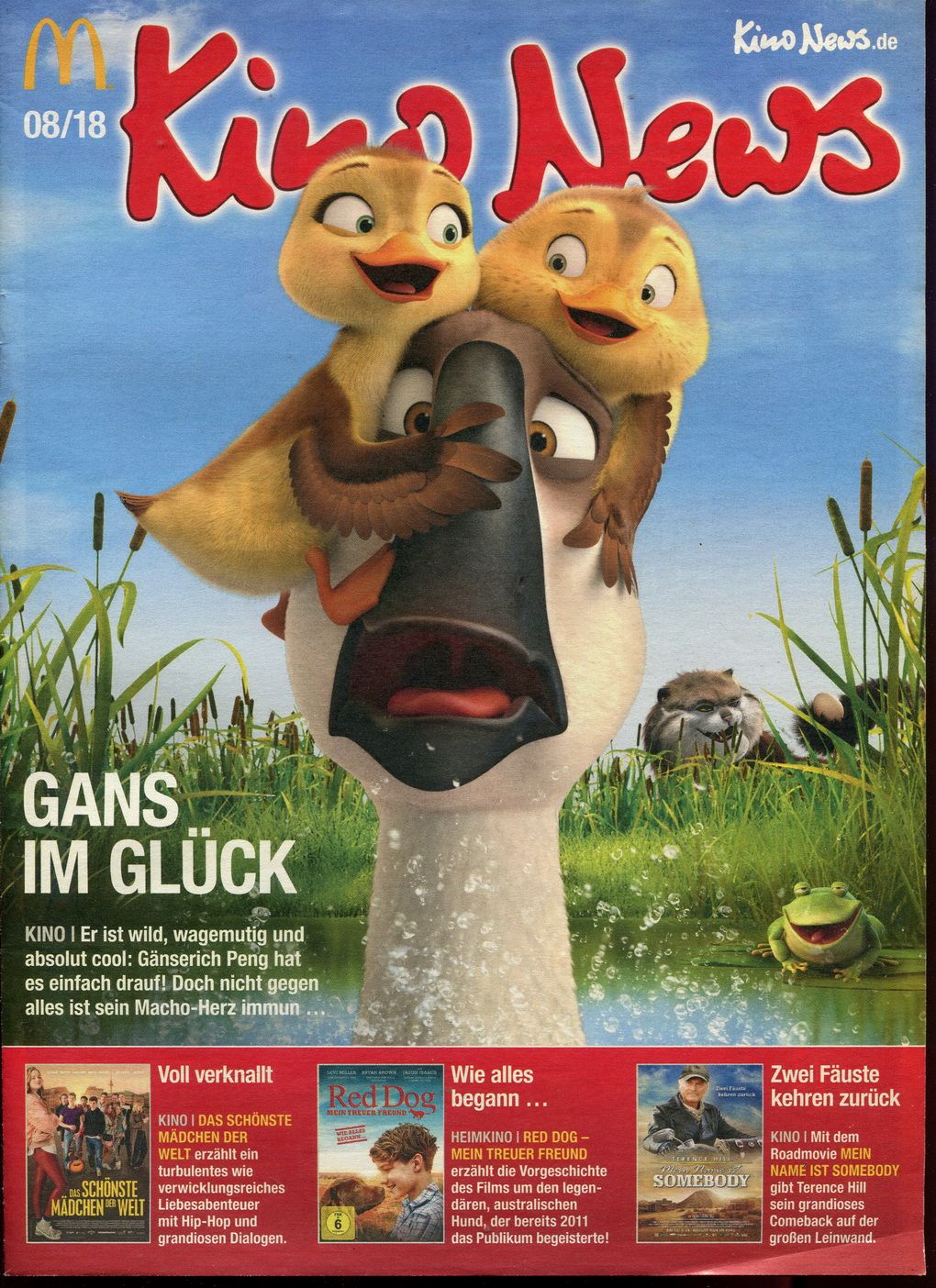 KINO NEWS magazine side cover  August 2018