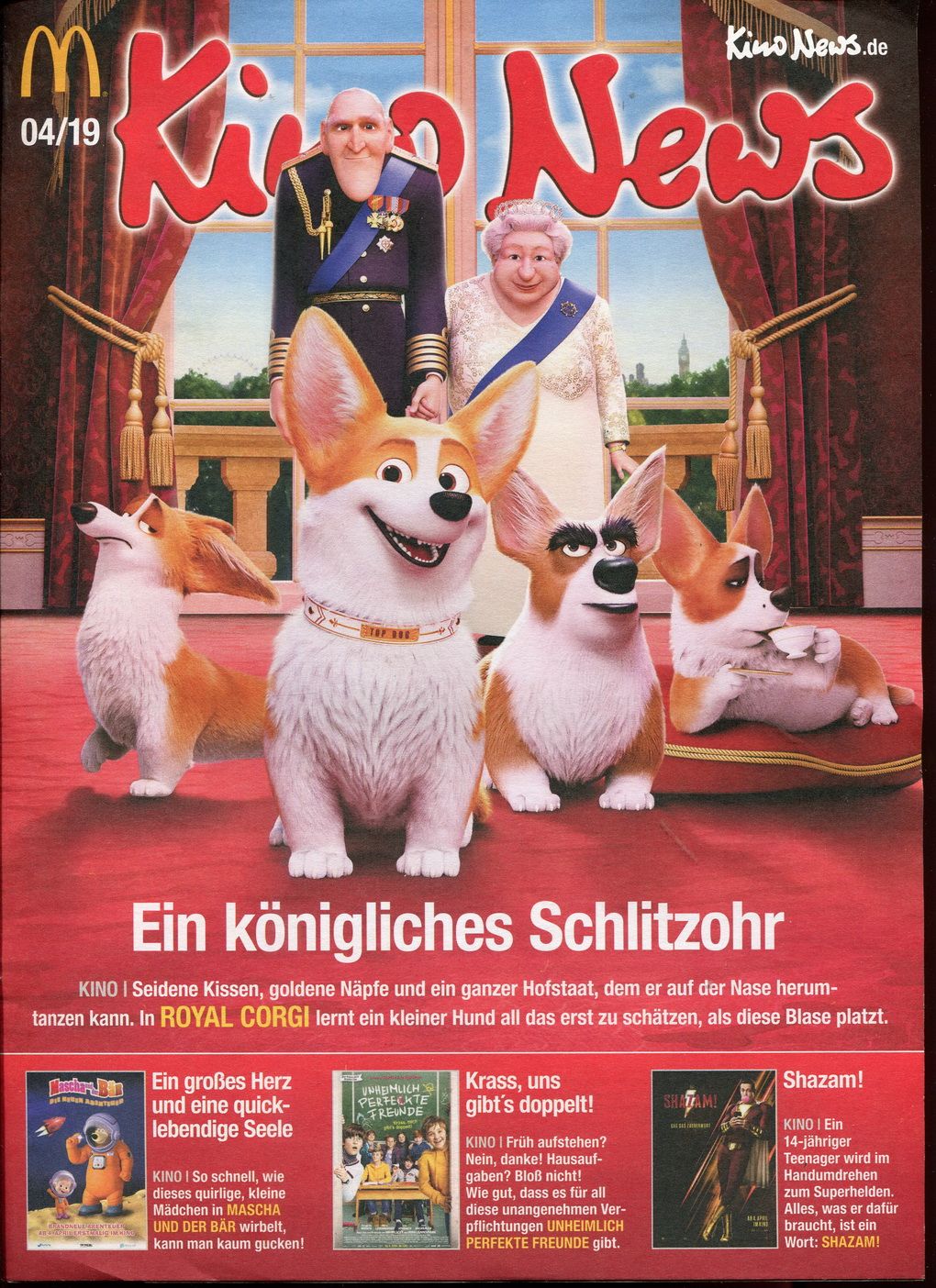KINO NEWS magazine side cover  April 2019