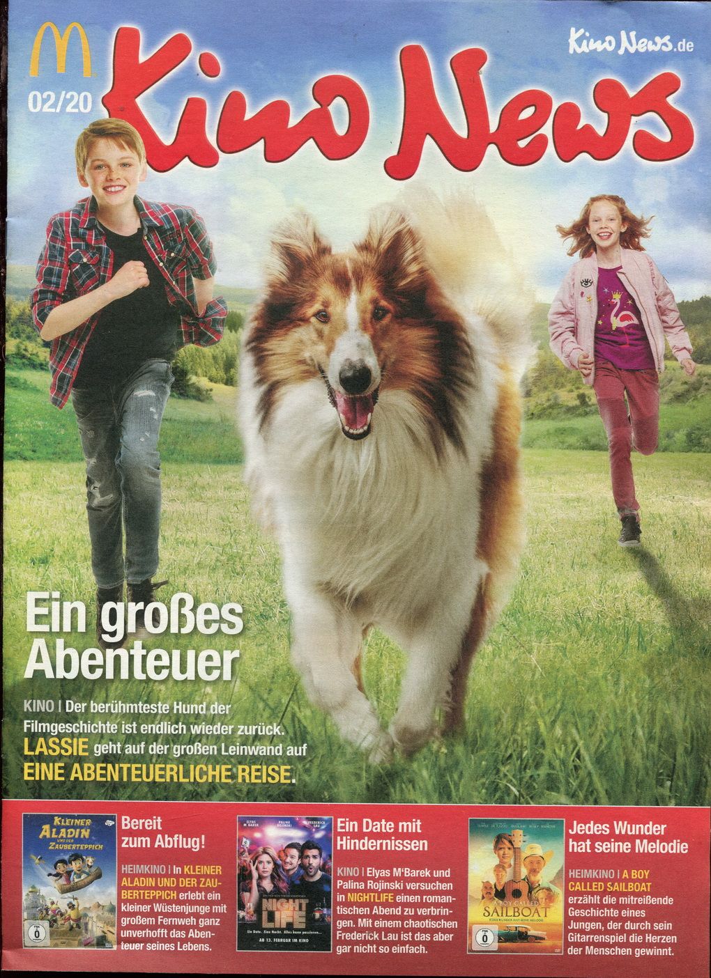KINO NEWS magazine side cover  February 2020