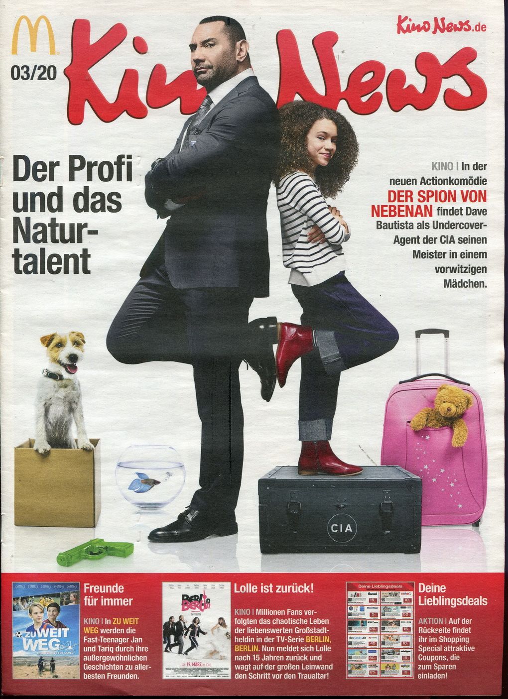 KINO NEWS magazine side cover  March 2020