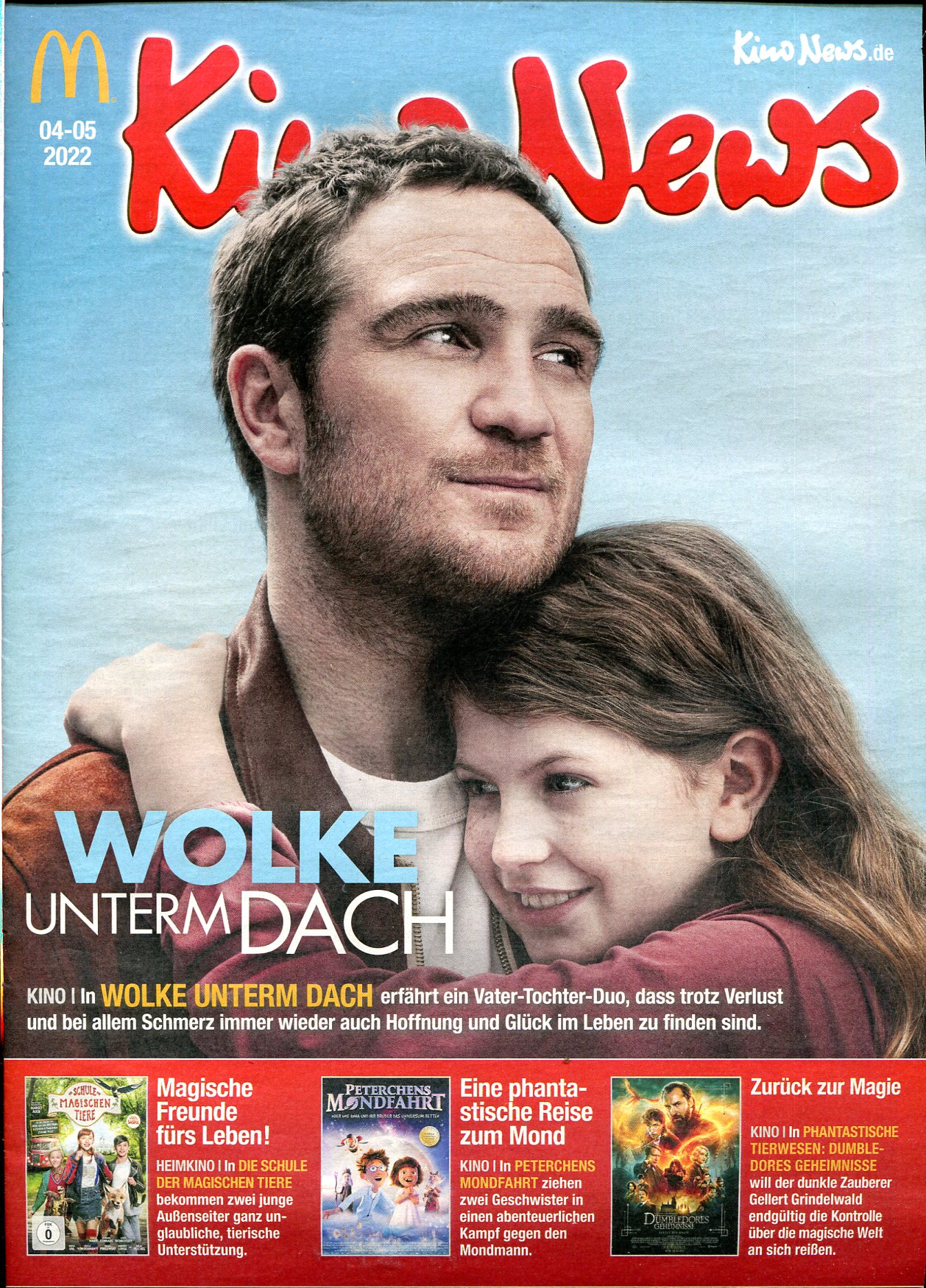 KINO NEWS magazine side cover  April/May 2022