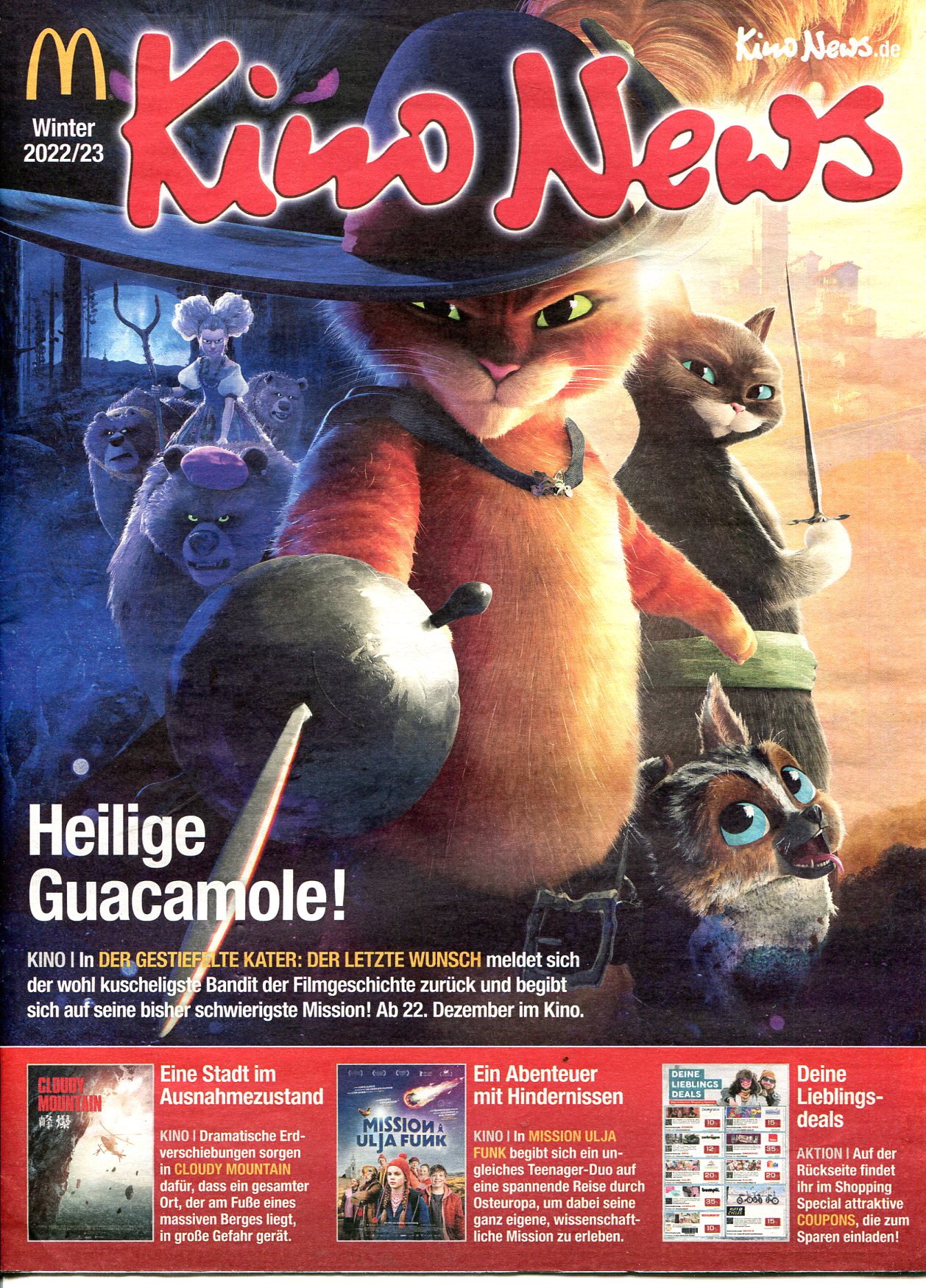 KINO NEWS magazine side cover Winter 2022