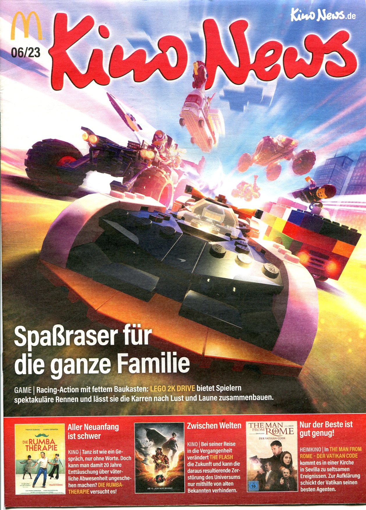 KINO NEWS magazine side cover  June 2023