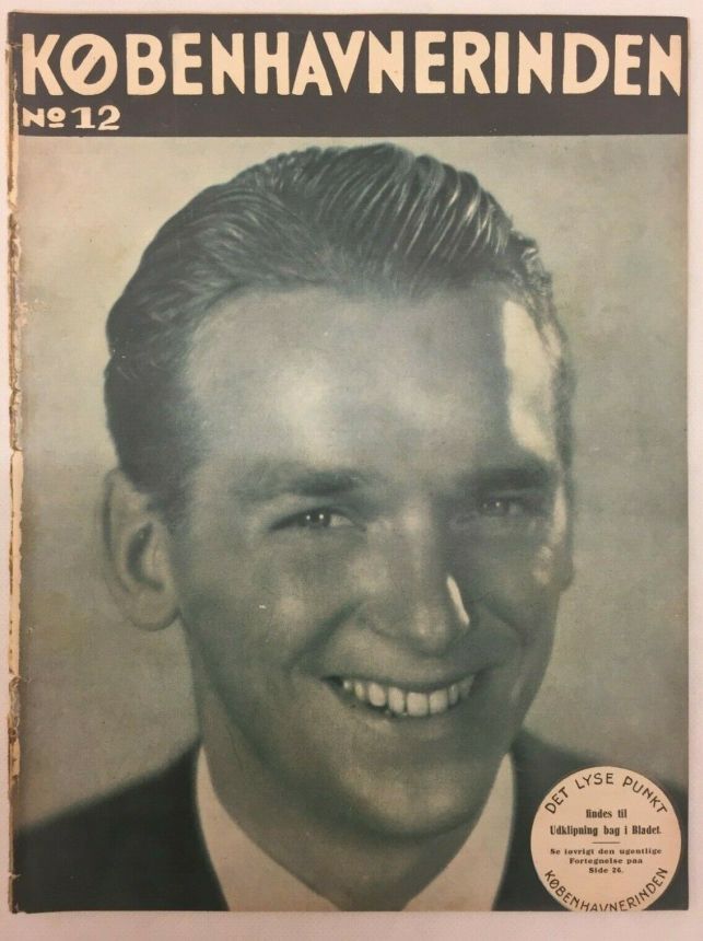 KOBENHAVNERINDEN magazine side cover Issue 12   1933