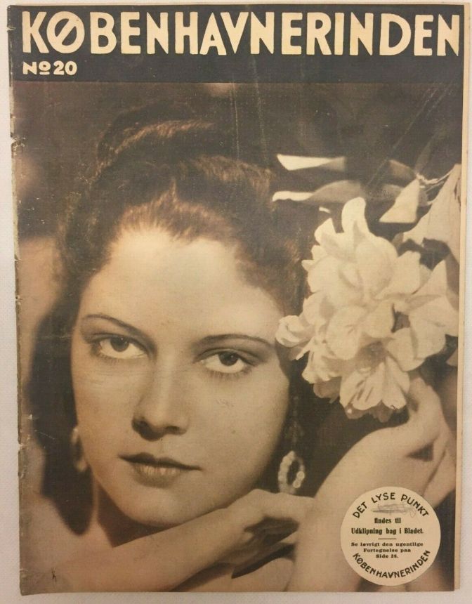 KOBENHAVNERINDEN magazine side cover Issue 20   1933