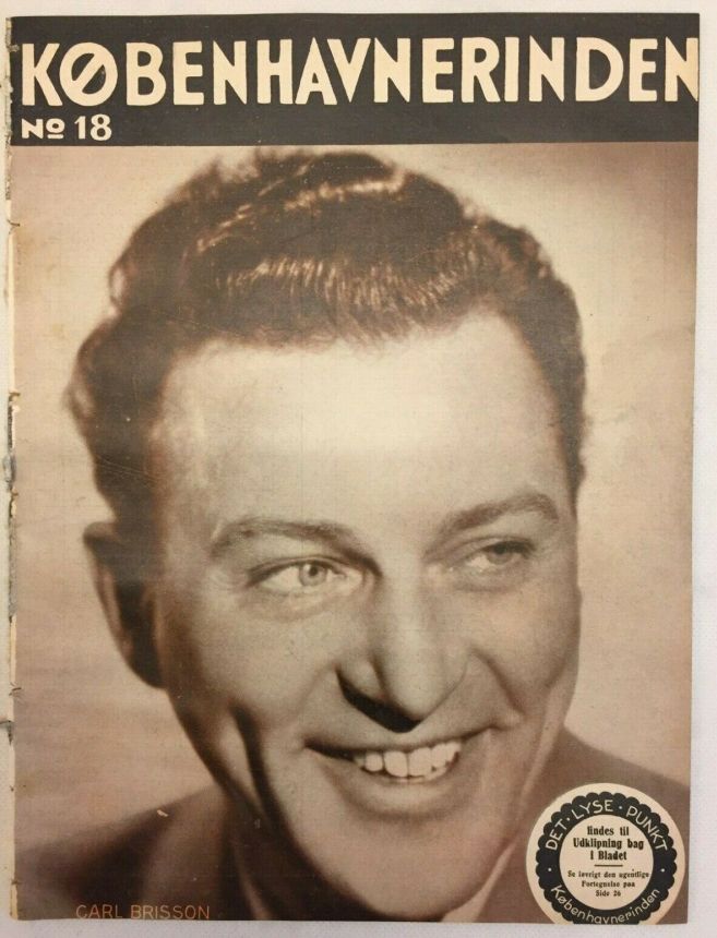 KOBENHAVNERINDEN magazine side cover Issue 18   1934