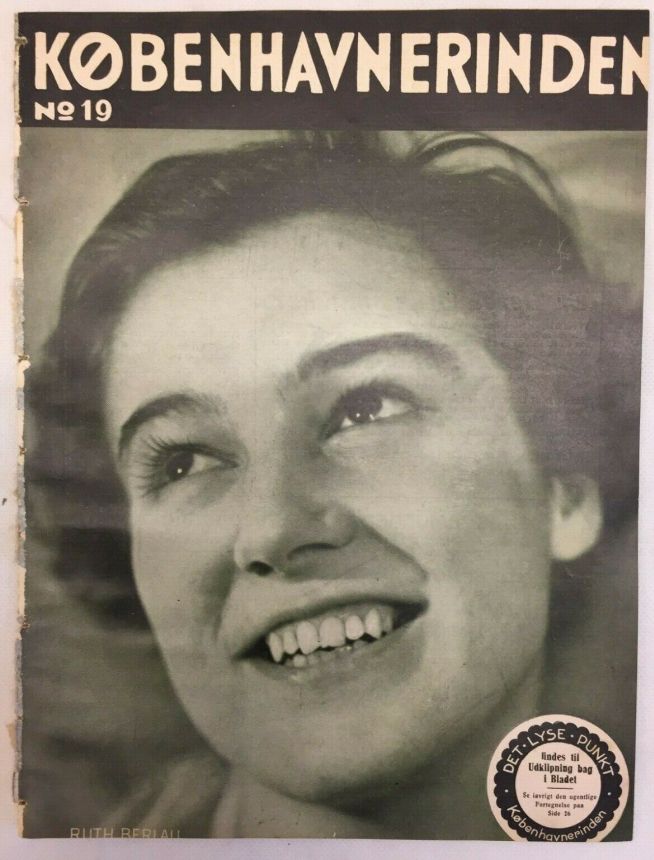 KOBENHAVNERINDEN magazine side cover Issue 19   1934