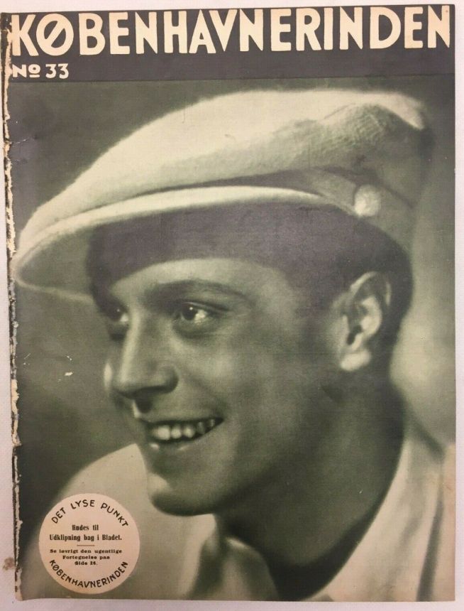 KOBENHAVNERINDEN magazine side cover Issue 33   1934