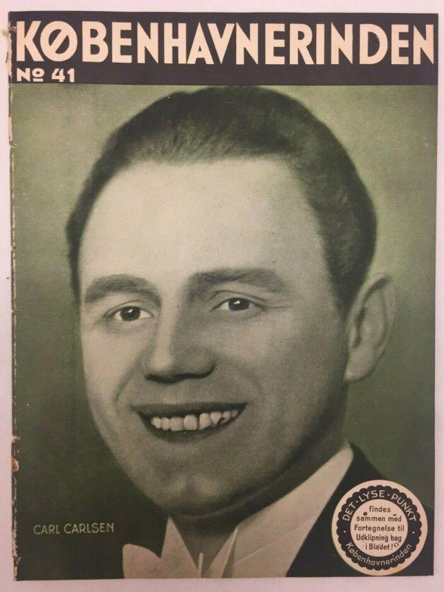 KOBENHAVNERINDEN magazine side cover Issue 41   1934