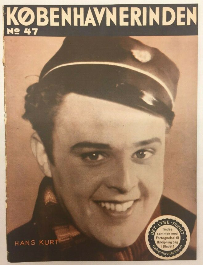 KOBENHAVNERINDEN magazine side cover Issue 47   1934