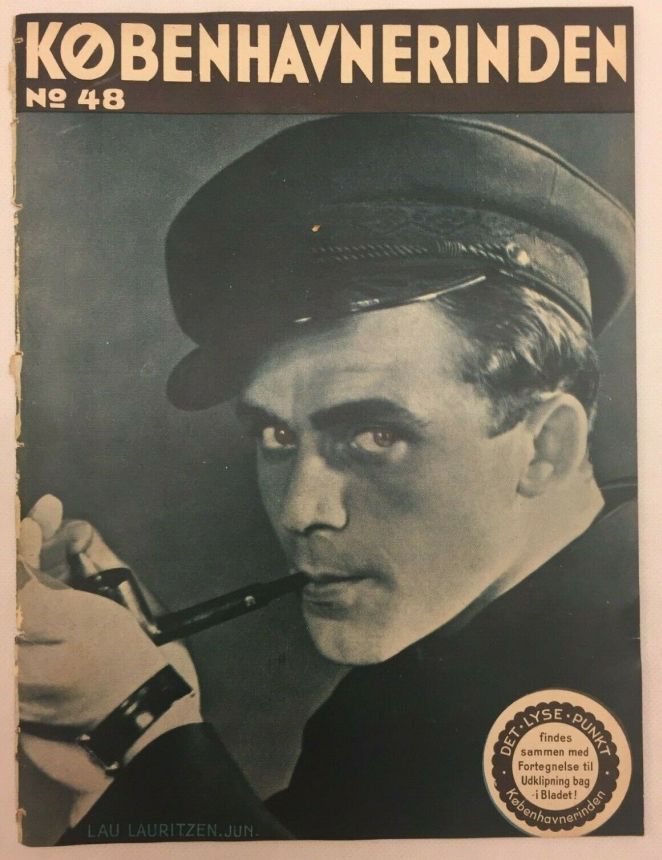 KOBENHAVNERINDEN magazine side cover Issue 48   1934