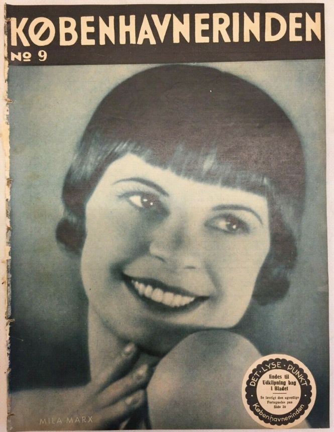 KOBENHAVNERINDEN magazine side cover Issue 9   1934