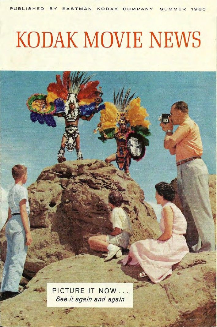 KODAK MOVIE NEWS magazine side cover  Vol 8 No  2 Summer 1960