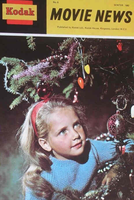 KODAK MOVIE NEWS (UK) magazine side cover Issue 6 Winter 1962