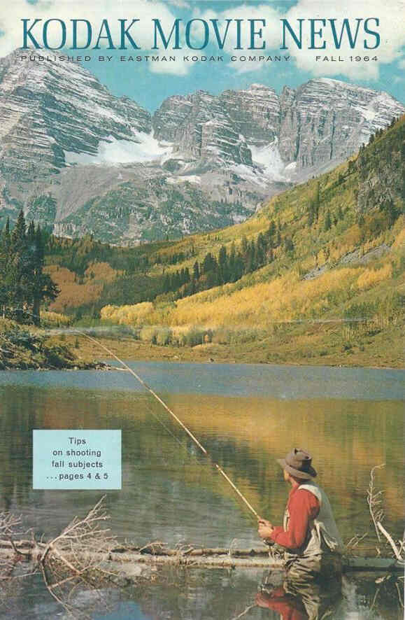 KODAK MOVIE NEWS magazine side cover Fall 1964