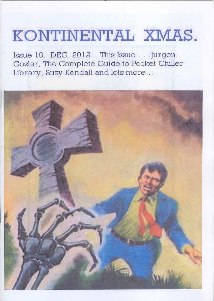 KONTINENTAL X magazine side cover Issue 10 December 2012