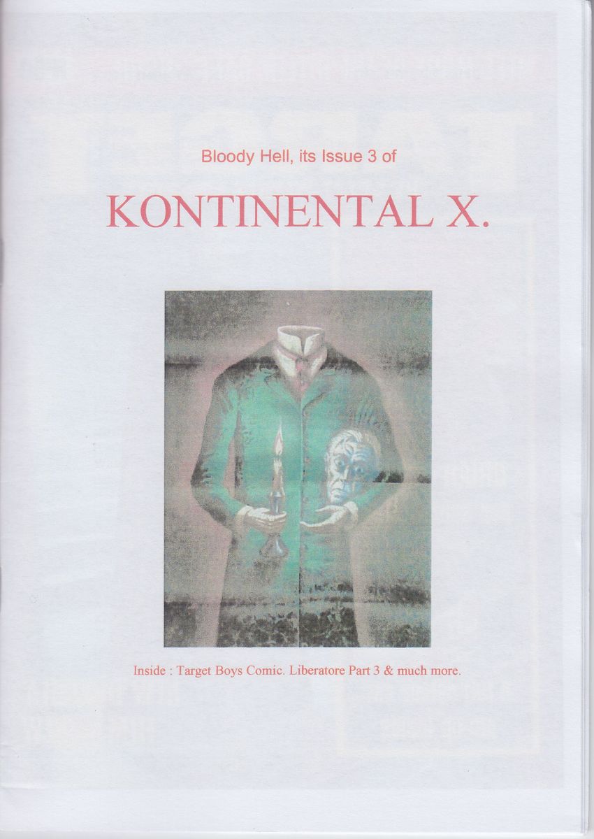KONTINENTAL X magazine side cover Issue 3 January/February 2011