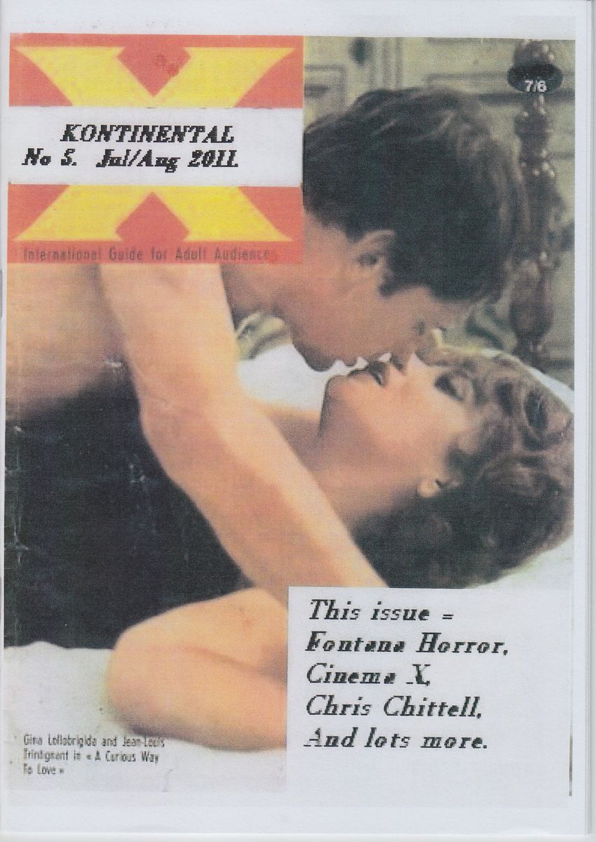 KONTINENTAL X magazine side cover Issue 5 July/August/September 2011