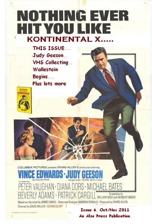 KONTINENTAL X magazine side cover Issue 6 October/November/December 2011